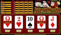Aces & Faces Video Poker Screenshot