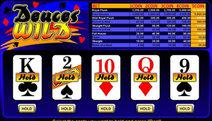 Deuces Wild Video Poker Screenshot