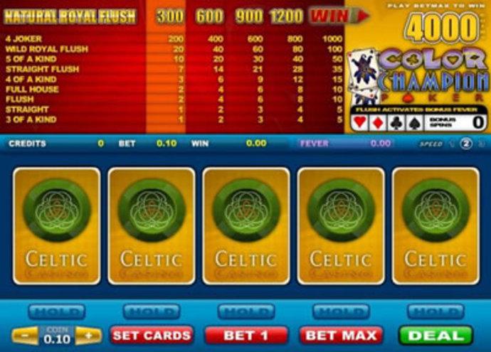 Color Champion Video Poker Screenshot