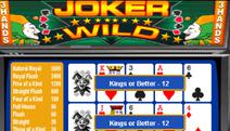 3-Hand Joker Wild Video Poker Screenshot