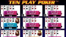 Ten Play Joker Online Video Poker Screenshot