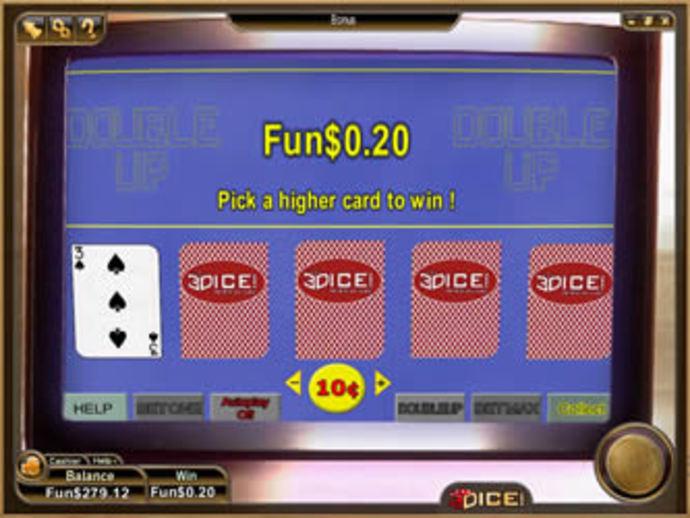 Bonus Video Poker Screenshot