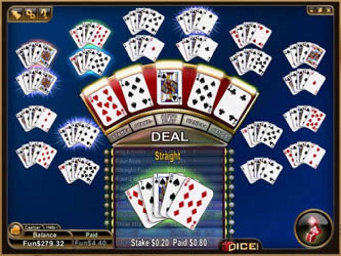 Bonus Video Poker Screenshot