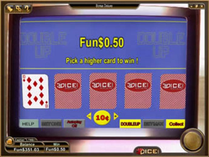 Bonus Deluxe Video Poker Screenshot