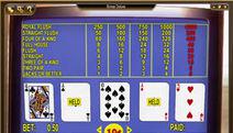 Bonus Deluxe Wild Video Poker Screenshot