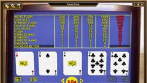 Nevada Bonus Video Poker Screenshot