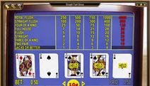 Straight Flush Bonus Video Poker Screenshot