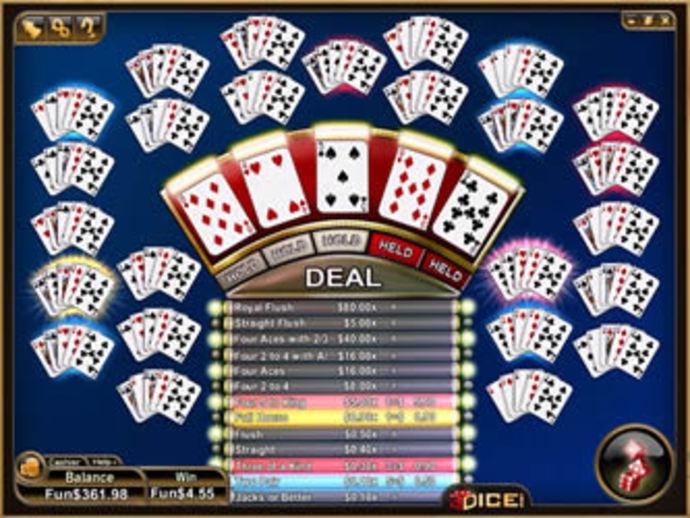 Double Double Bonus Video Poker Screenshot