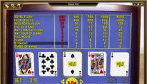 Deuces Wild Video Poker Screenshot