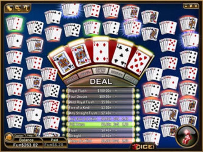 Double Deuces Video Poker Screenshot