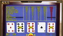 Jokers Wild (Kings +) Video Poker Screenshot