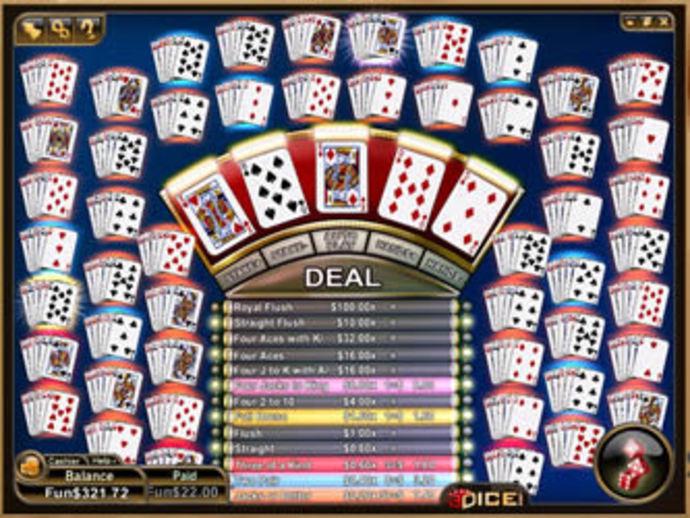 Jackpot Video Poker Screenshot