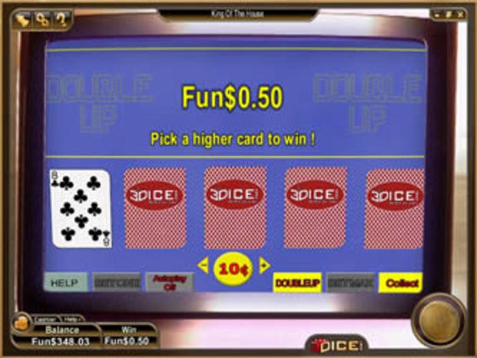 King of the House Video Poker Screenshot