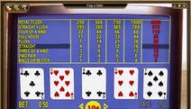 Kings or Better Video Poker Screenshot