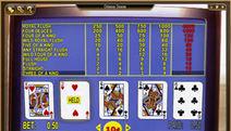 Odyssey Deuce Video Poker Screenshot