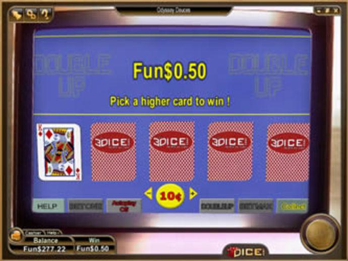 Odyssey Deuce Video Poker Screenshot