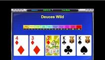 Deuces Wild Video Poker Screenshot